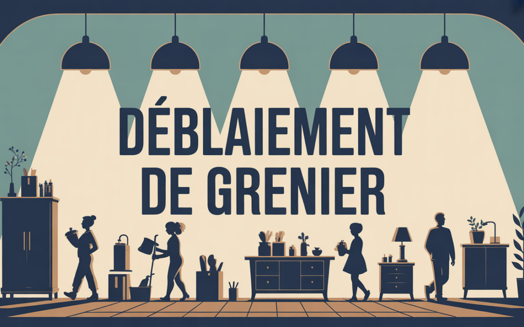 Vider mon grenier : méthode efficace, conseils et solutions adaptées