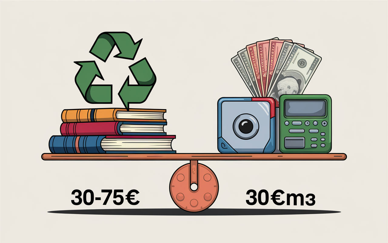 débarrasse tout balance tarifs et économie